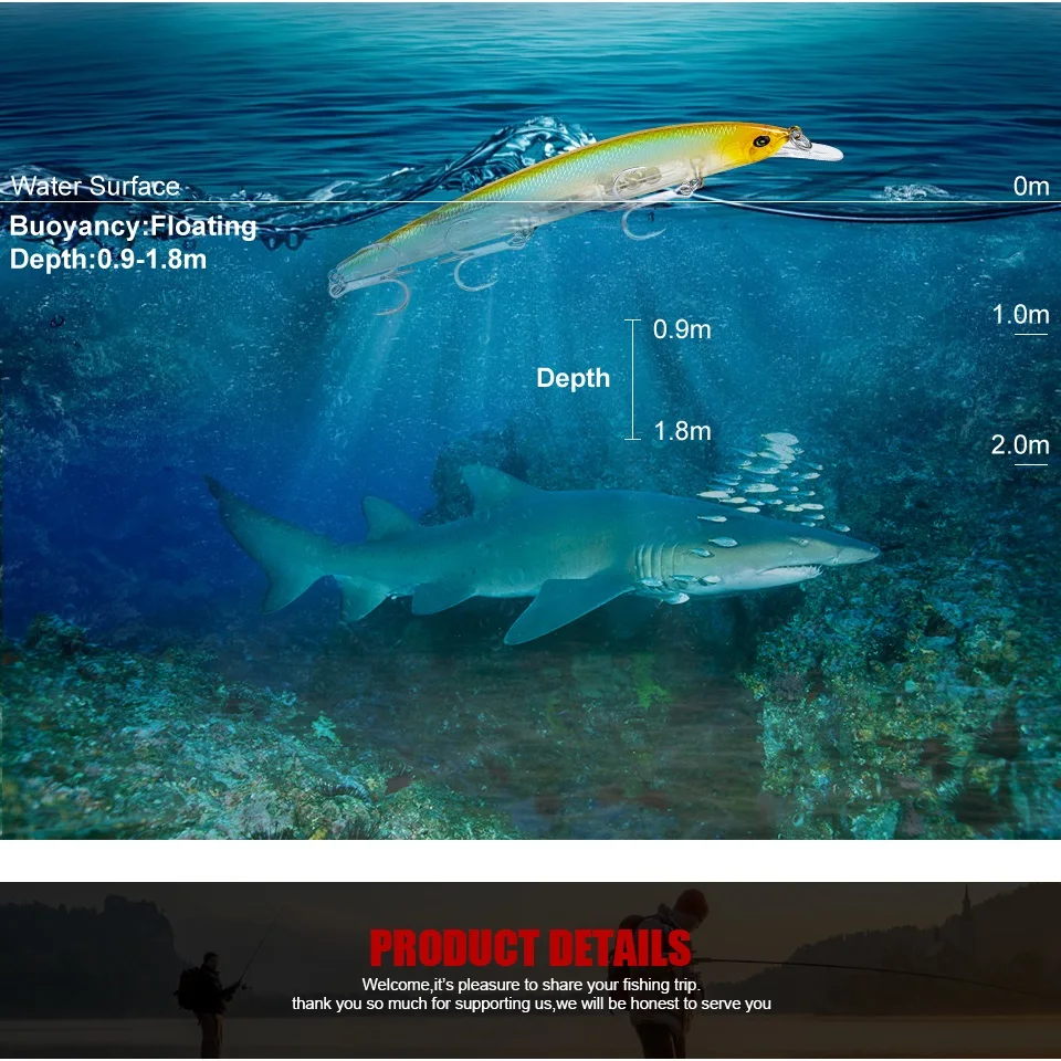 5 шт., набор рыболовных приманок Minnow, набор приманки, 18,5 г/15 см, 9 г/11,5 см, искусственные жесткие воблеры для наживки с ящиком для хранения, снасти