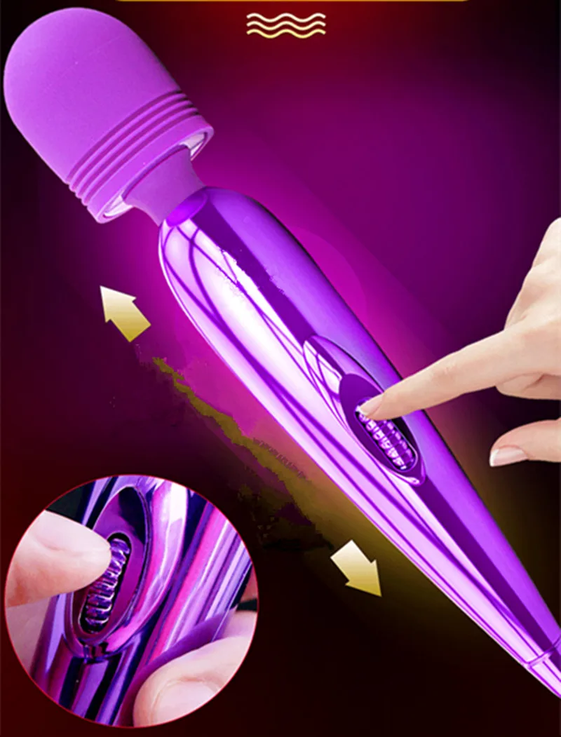 Новый Волшебная палочка массаж палки вибраторы AV пикантные клитор фаллоимитатор