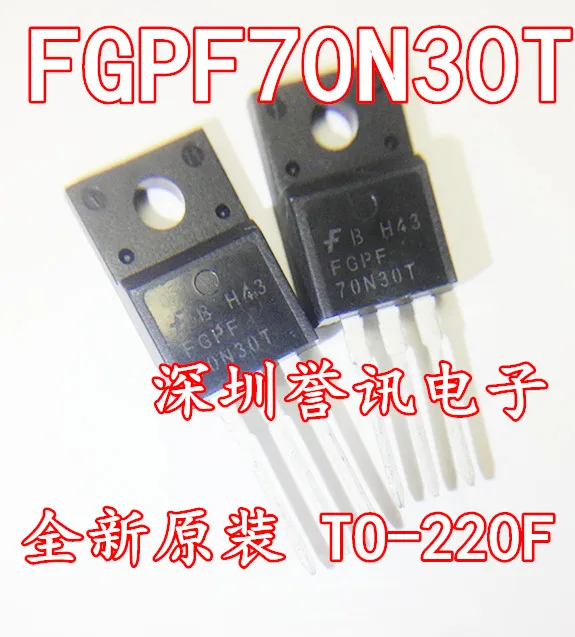 

10pieces/lot FGPF70N30T TO-220F IGBT 300V 70A new