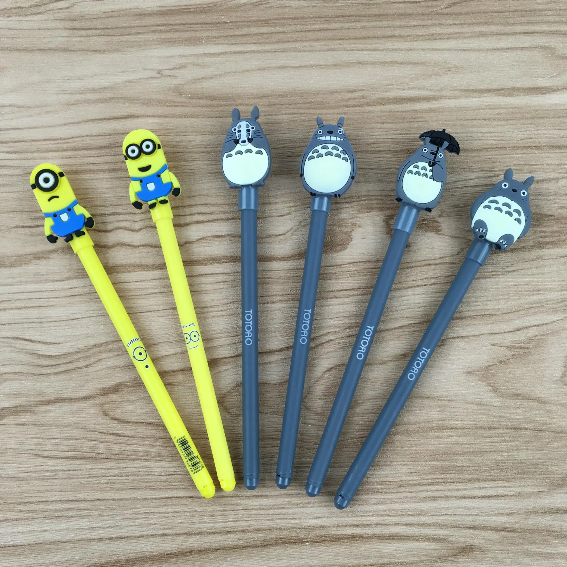 

Гелевые ручки Jonvon Satone 6 шт., желтые и Тоторо