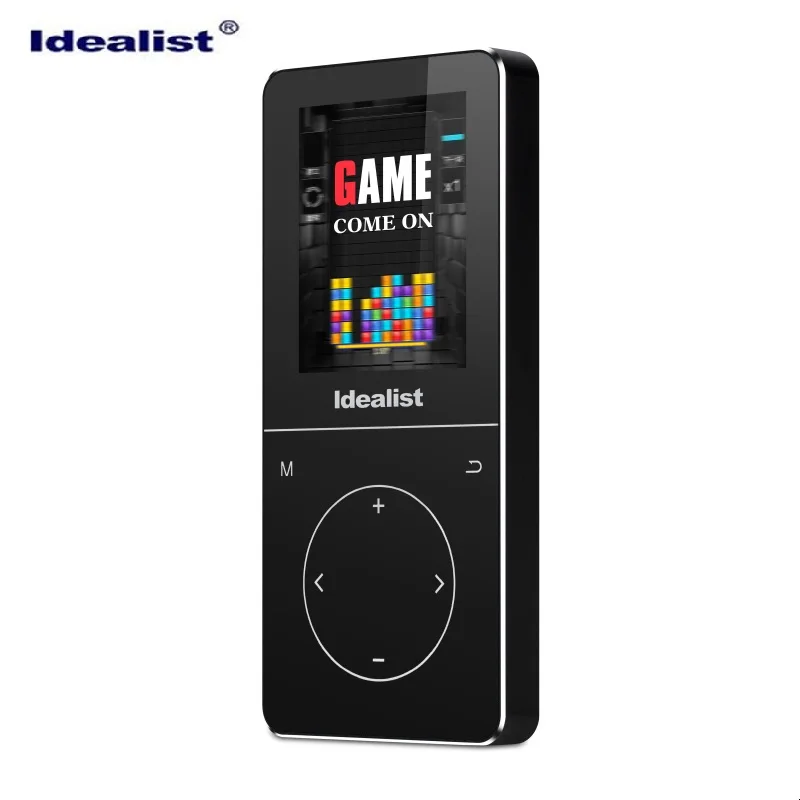 Сенсорный металлический MP4 плеер Walkman без потерь поддержка 128 Гб TF записи fm