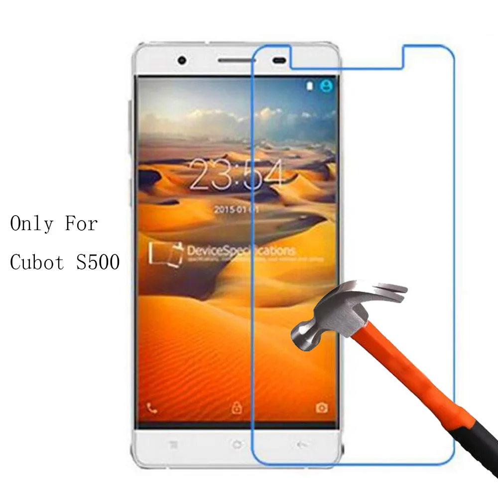 Для Cubot s500 1 шт. закаленное Стекло защиты Плёнки для S500 5.0 дюймов Премиум Экран