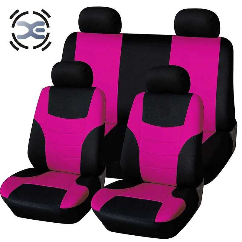 5 Seats Cloth Art 6 Colors Seat Cover Universal Fit Most Car Protects From Wear Automobiles Interior Accessories | Автомобили и