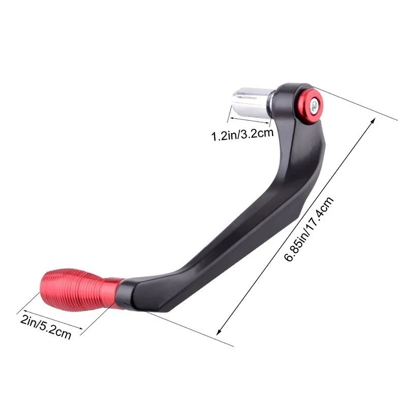 SPEEDWOW Universal 7/8" 22mm Motorcycle Handlebar Brake Clutch Levers Protector Guard Aluminum For Honda Yamaha Suzuki Kawasaki |