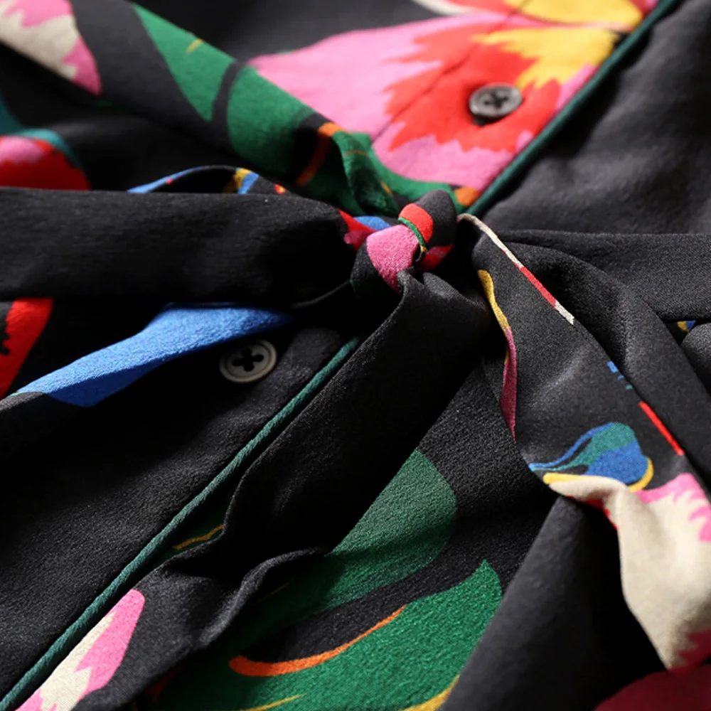 Летнее платье тропических лесов 2017 богемное искусственное шелковые