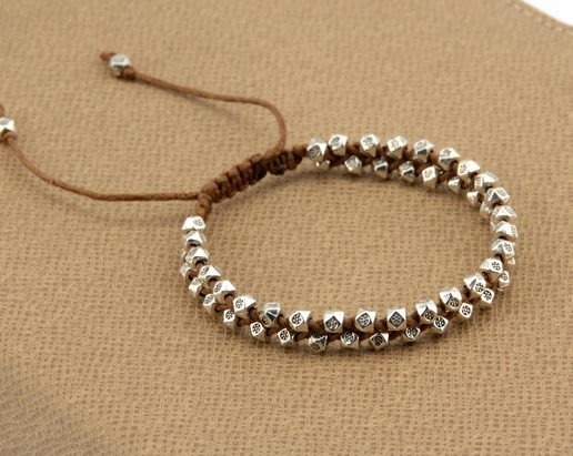 Стимпанк браслет Богемия дружбы ручная работа пары хип-хоп винтажный с тибетской