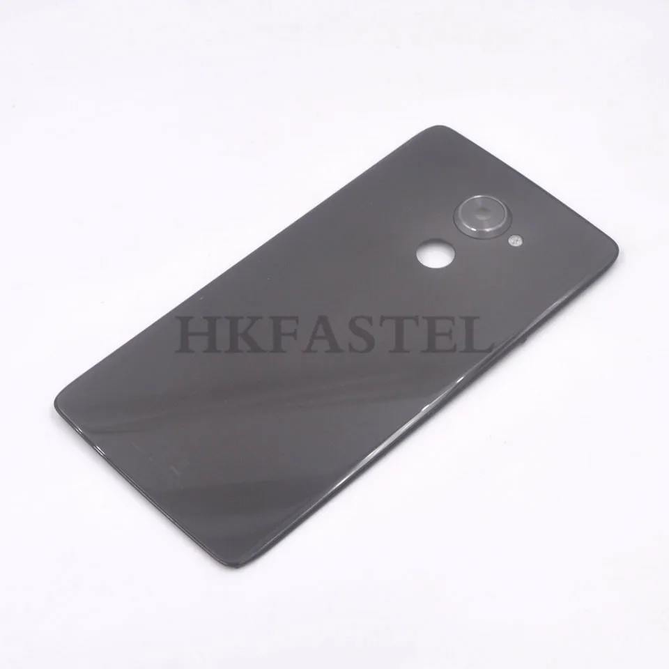 HKFASTEL Dtek 60 Back cover For BlackBerry DTEK60 Housing Glass Battery Cover With Camera glass Lens Frame | Мобильные телефоны и