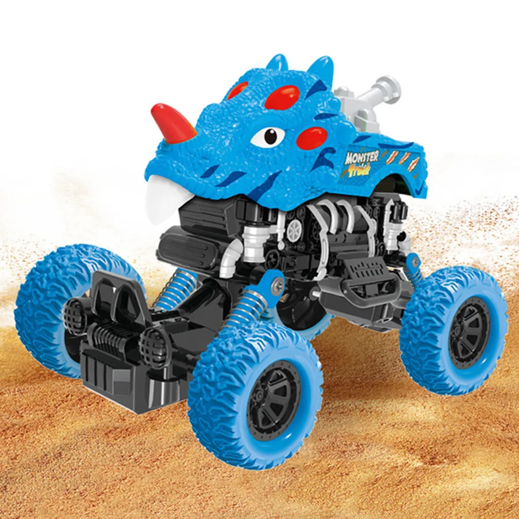 

Children's toy car 2019 NEW Dinosaur Pull Back Cars Toys Colorful Dinosaur Car Toy Mini Pullback Vehicles 7.4