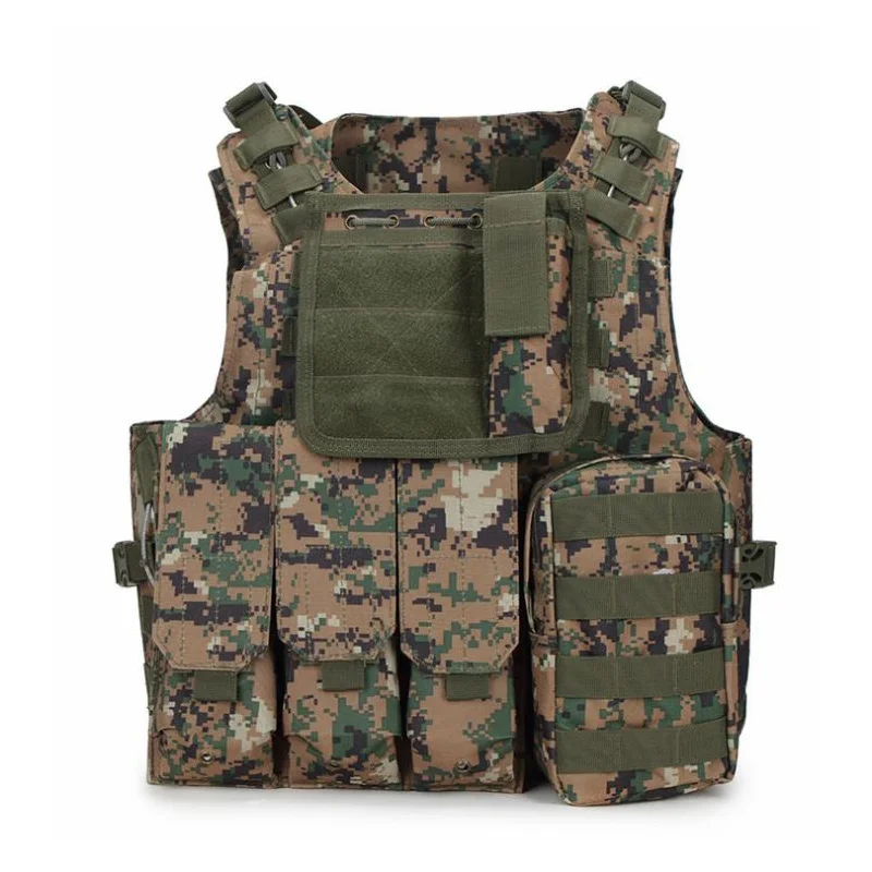 600D Оксфордский уличный охотничий жилет тактический военный Molle боевой штурмовой