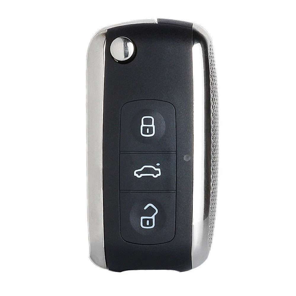 KEYECU Flip 315mhz 433mhz полный дистанционный ключ без ключа для BMW 3 5 7 серии E46 E39 hu92 uncut Key blade