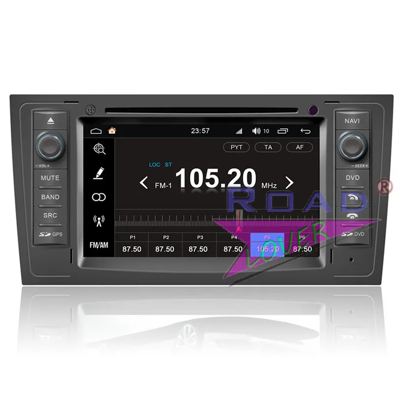 Автомобильный DVD плеер Winca S200 Android 8 0 для Audi A6 стерео GPS навигация двойной Din