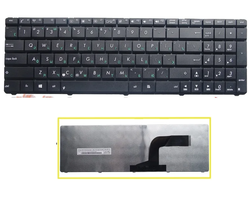 Новая русская клавиатура SSEA для ноутбука ASUS X52 X52F X52J X52N X52JK X52JE X55 X55A X55C X55U оптом |