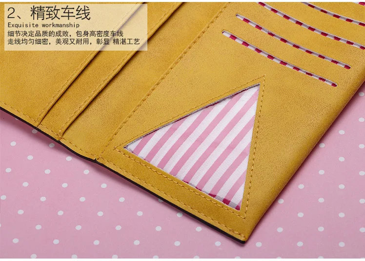Multi Color Faux Leather Money Purse Women Girls Card Credit Case Holder Wallet 107 Free Shipping | Багаж и сумки