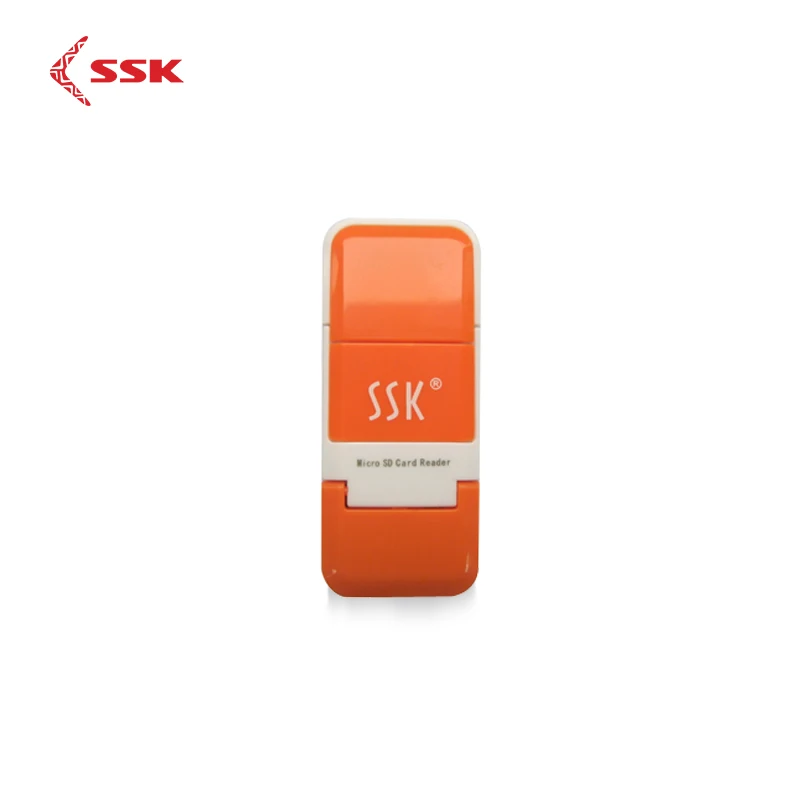 SSK USB 2 0 Micro SD кардридер Портативный Мини Высокоскоростной T FLASH/Micro для компьютера