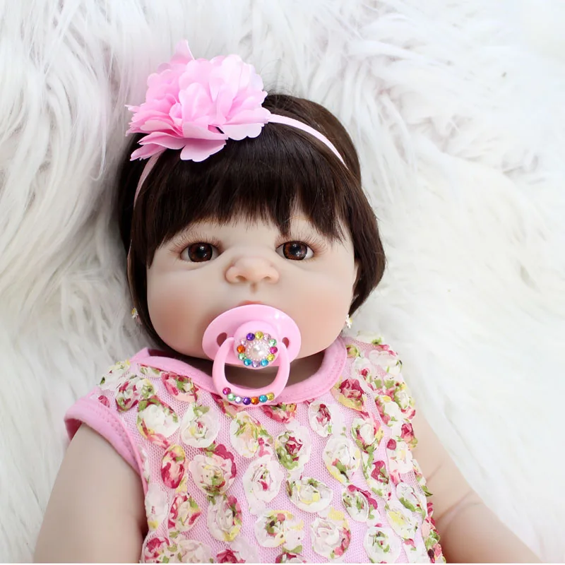 Реалистичная силиконовая кукла реборн BZDOLL младенец Водонепроницаемая 22