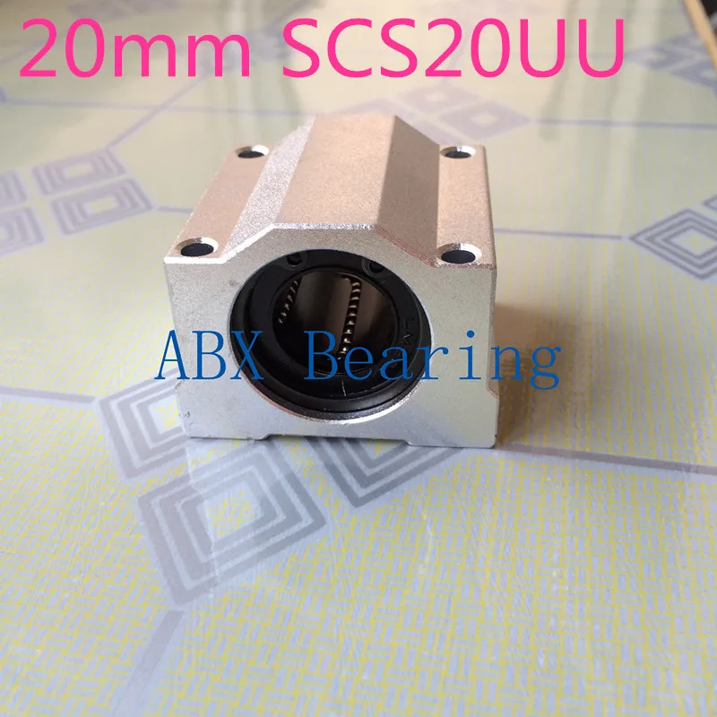 SC20UU SCS20UU SC20 SCS20 20 мм линейный скользящий блок для DIY CNC маршрутизатора SC20|block auto|block
