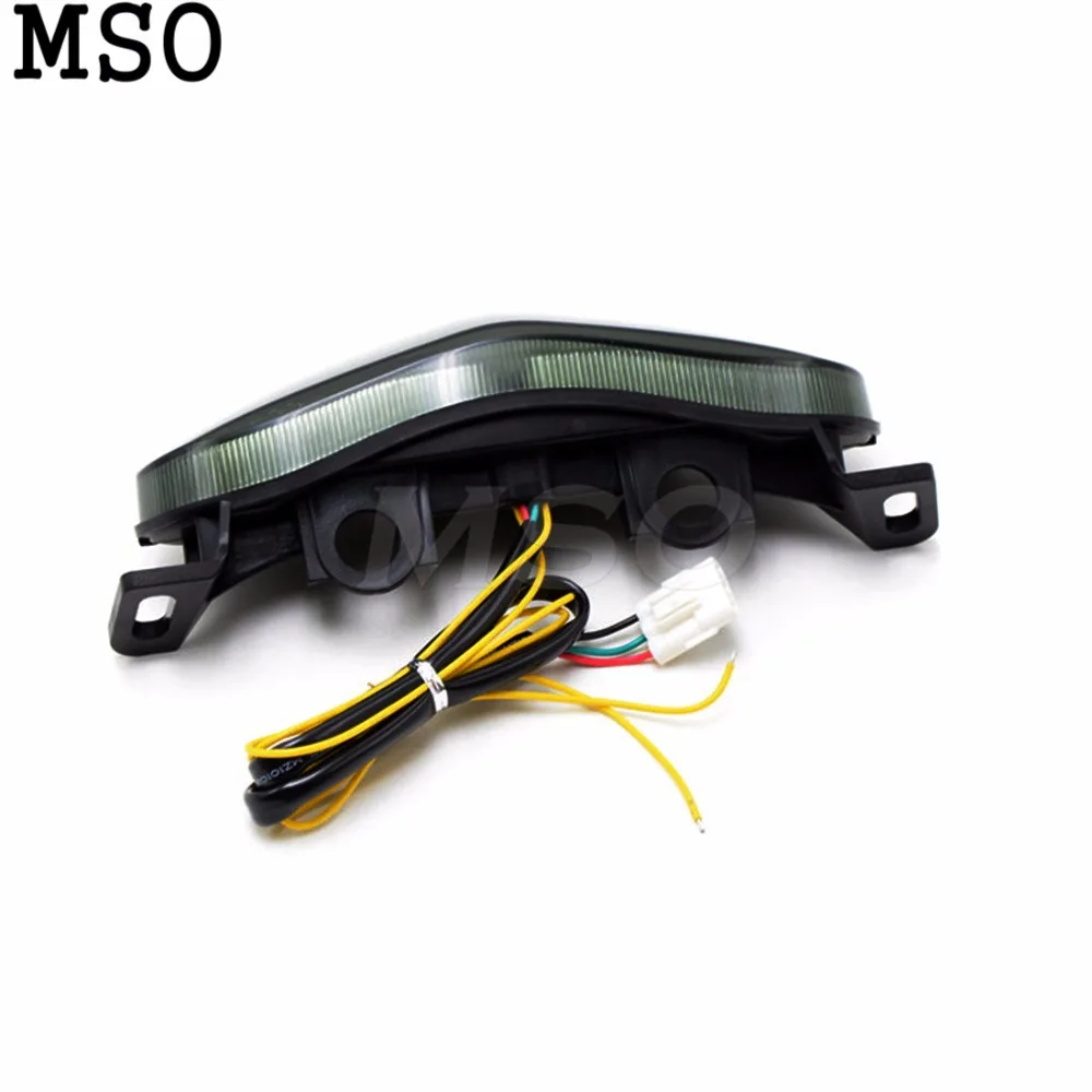 Fit all 166v motorcycle Motorcycle Integrated LED Tail Light Brake Turn signal Blinker For ninja 650r er6n 09-11 |