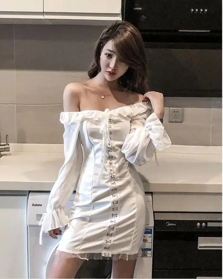 Vestidos бесплатная доставка новинка корейское высокое качество v образный вырез