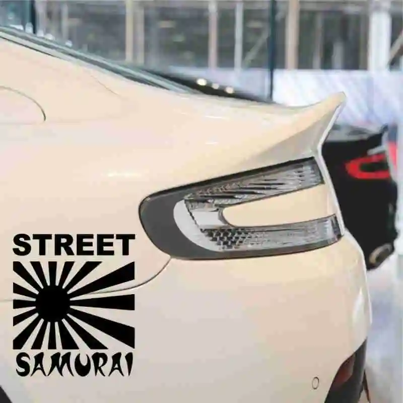 Новая Pegatina hecho en Japon calle Samurai etiqueta engomada del coche ventana vinilo cartel divertido motocicleta|Наклейки на