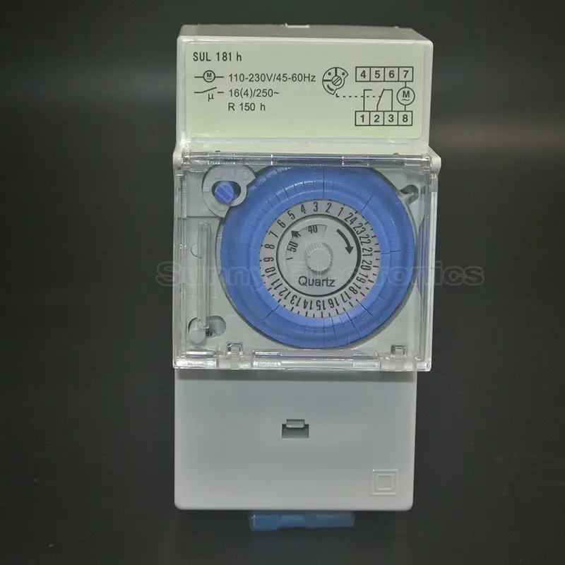 Аналоговая Механическая лампа на 24 часа SUL181H 110 230 В 45 60 Гц|switch|timer switch circuittimer watch |