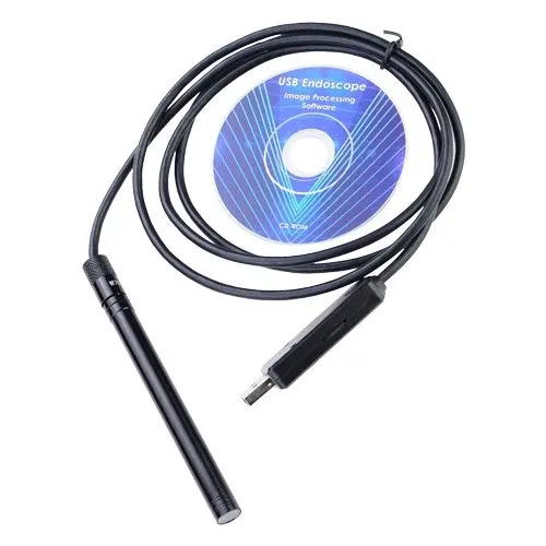700 раз Оптический зум USB Водонепроницаемый микроскоп эндоскопа Камера Черного