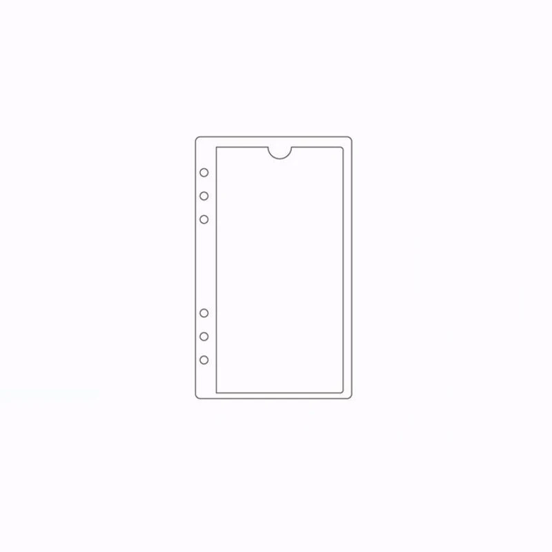 ПВХ сумки на молнии, сумка, стандартная, 6 отверстий, прозрачная сумка, сумки для карт, сумки для пластиковых карт, держатель для карт, карманы для хранения документов