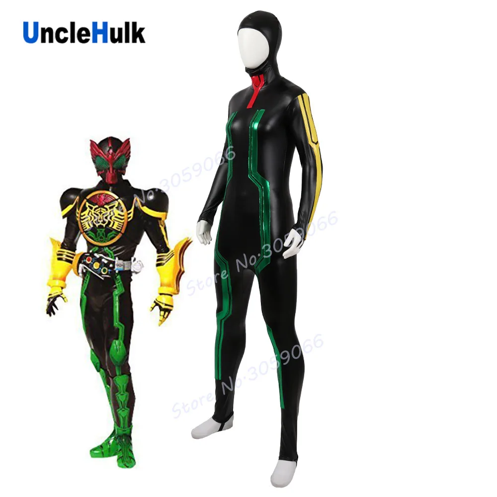 Костюм Kamen Rider OOO Zentai TaToBa комбинированный костюм косплей с капюшоном |