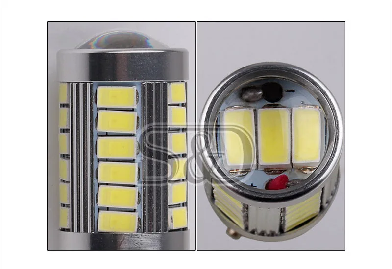 BA15S 33 SMD 5630 светодиодсветодиодный лампы высокой мощности 1156 супер белые