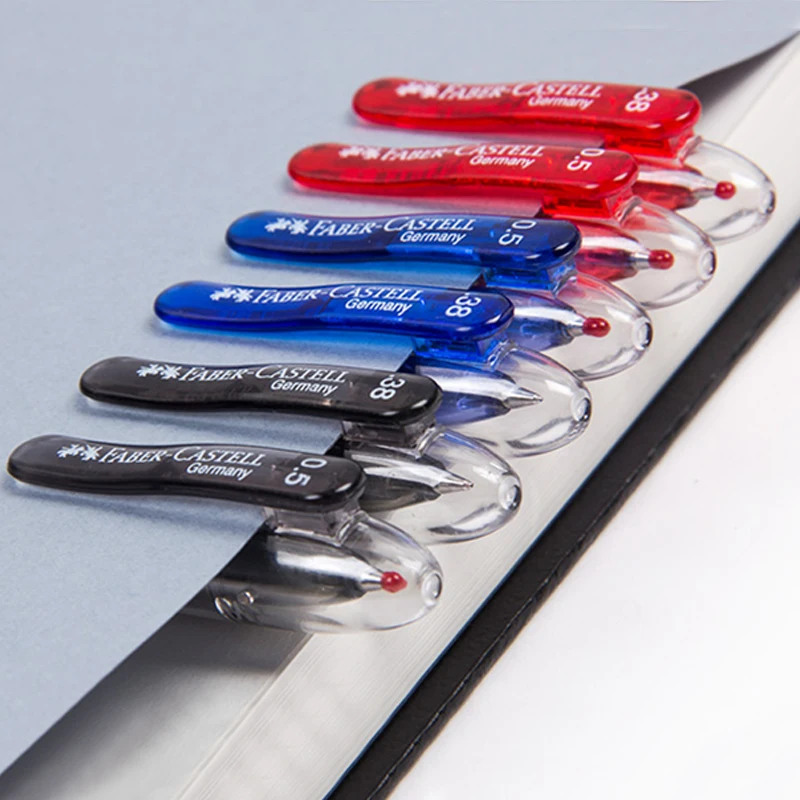 3 шт. Faber Castell Pro гель ручка с чернилами стандартных цветов 0 38/0 5 мм пуля Углеродная