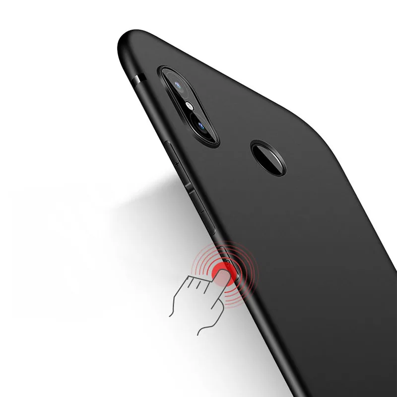 For Xiaomi Redmi 5 5A 6 6A Case Soft TPU Matte Ultra Thin Back Cover Pro Silicone Black |