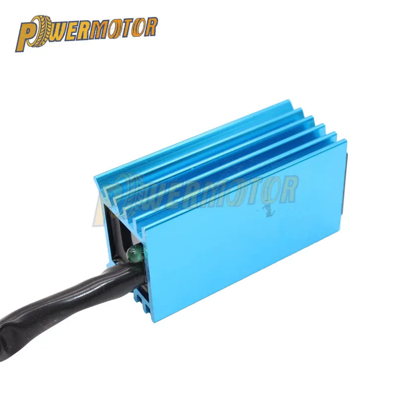 Blue 6 Pin Racing AC CDI GY6 Round Ignition Box For 50cc 90cc 110cc 125cc 150cc 2 stroke Engine Moped Scooter ATV Quad Buggy | Автомобили