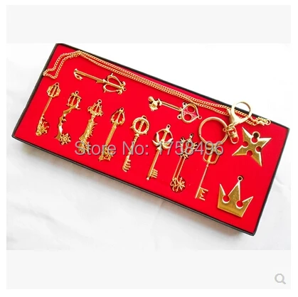 Обувь для косплея Королевство Сердец аниме Косплэй Цепочки и Ожерелья Подвески