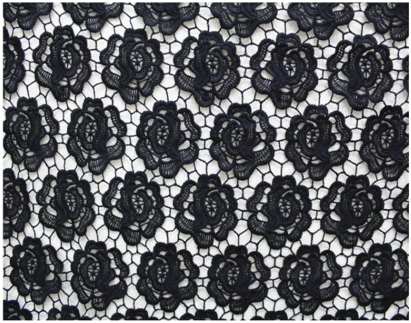 

3 colors 5y/lot Water soluble Lace fabric trimming high quality Garment accessories DIY handcrafts fashion home decoration L0061