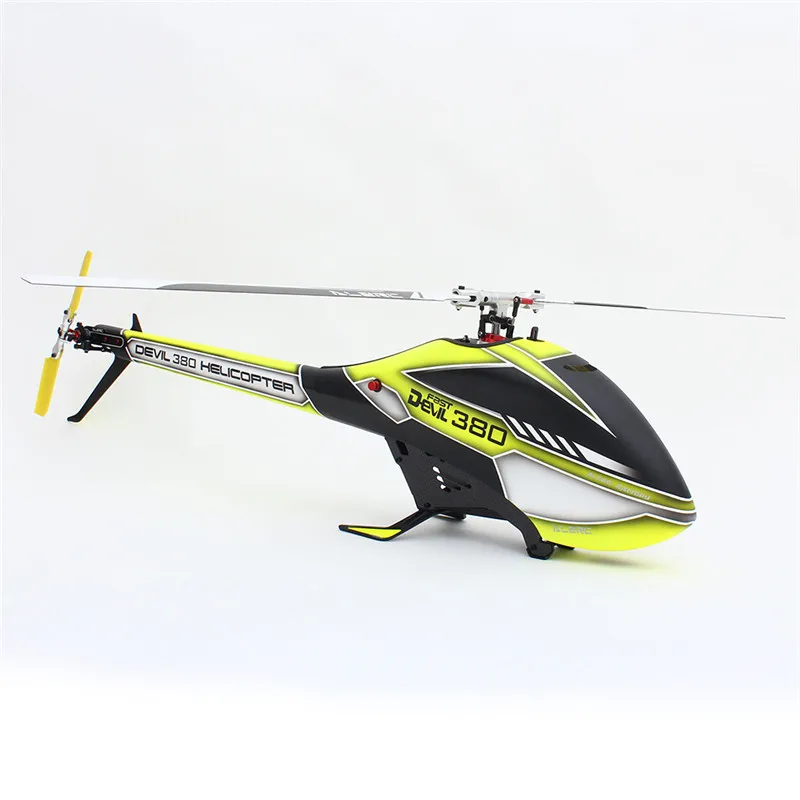 ALZRC Devil 380 FAST FBL 6CH 3D Красный/Желтый Летающий вертолет комплект для использования