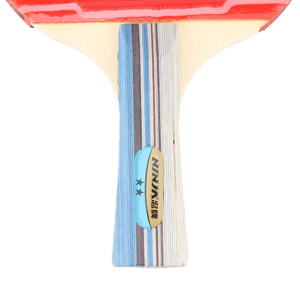 2002 Table Tennis Racket Ping Pong Paddle Short Or Long Handle Training With 2 Balls For Entertainment | Спорт и развлечения