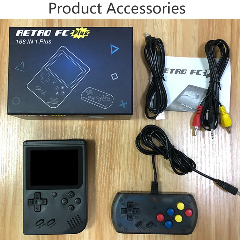 CoolBaby RS 6 портативная мини игровая консоль в стиле ретро 168 Calssic игры 3 0 дюйма 8 бит