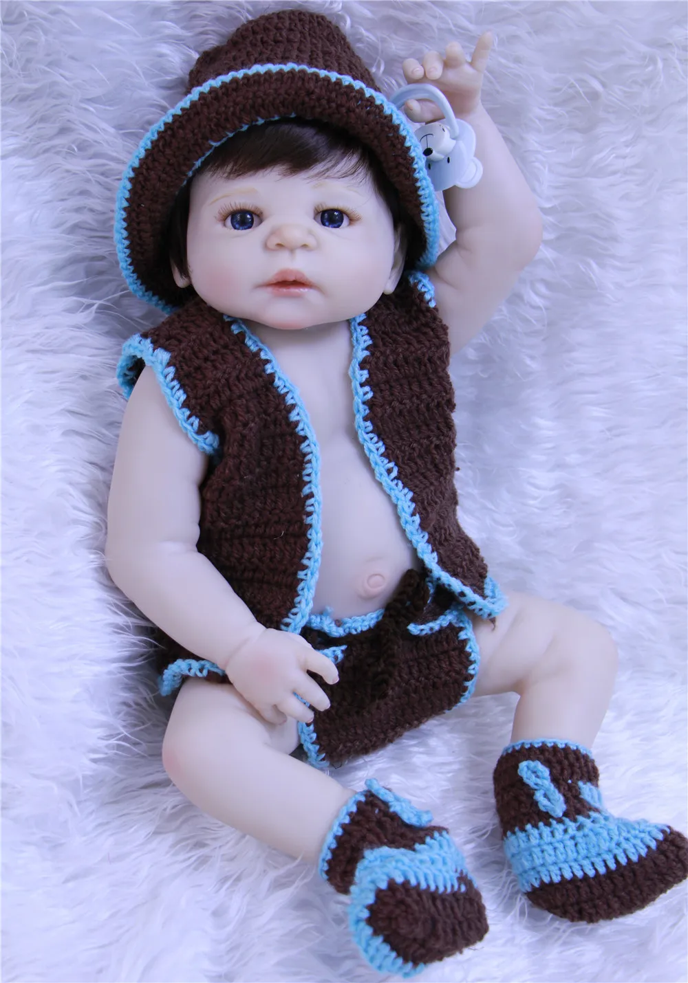 NPK 23 &quotкуклы Reborn полностью силиконовые куклы reborn babies alive поддельные bebes menino bonecas