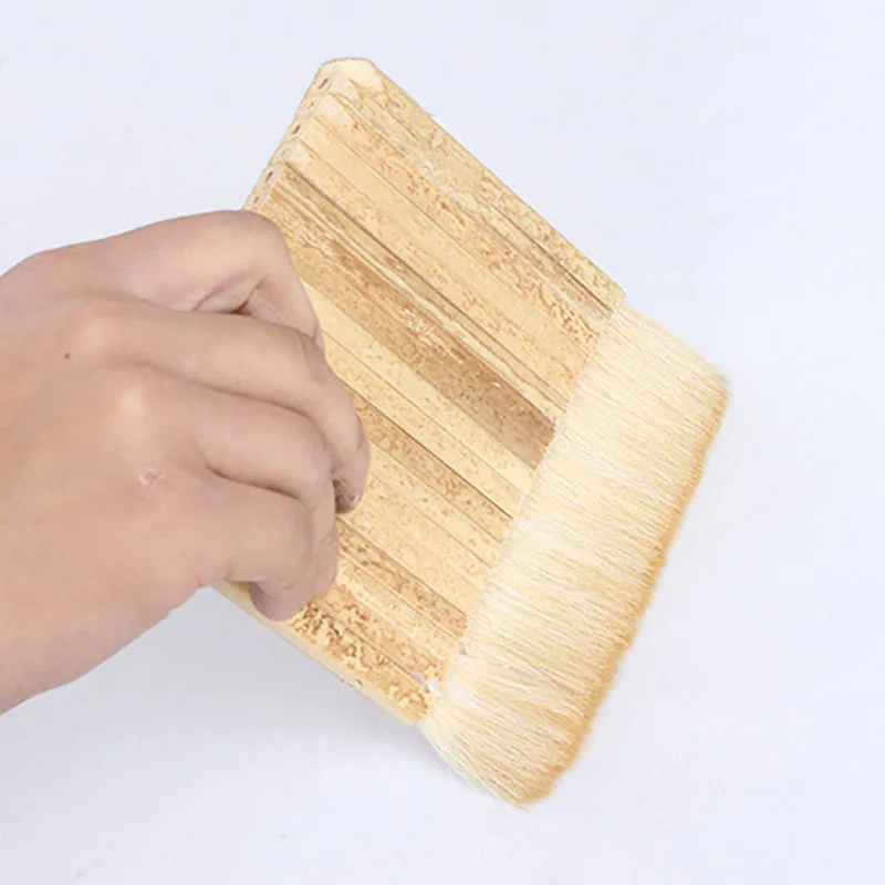 

1 pcs of high quality wool brush Bamboo row pen scrubbing brush Large area painted paintbrush Art supplies