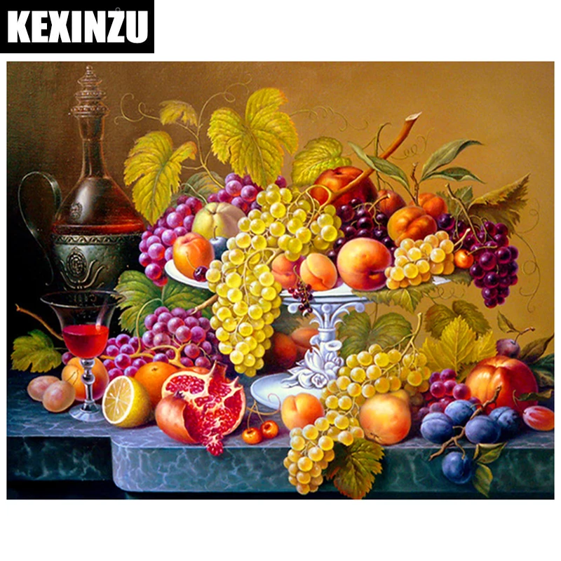 5d алмазная картина виноград полный квадрат/круглые сверла картины из страз