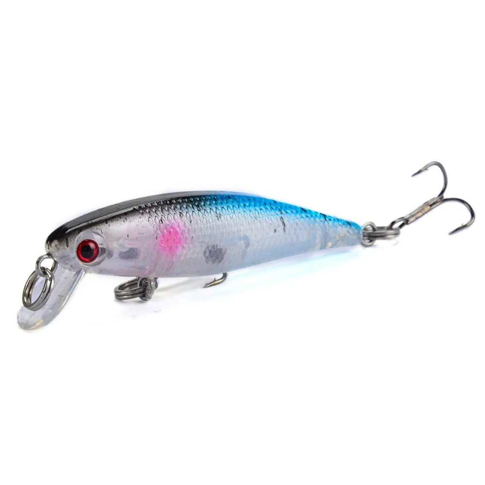 

1 PCS 6.5cm/4.5g 3D Eyes Artificial Hard Minor Bait Trolling Wobblers Quality Professional 10 # Zipper CrankBait Carp Fishing