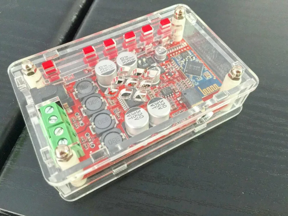 Цифровой усилитель мощности TDA7492P 50 Вт + беспроводной Bluetooth 4 0 аудио приемник Hi-Fi