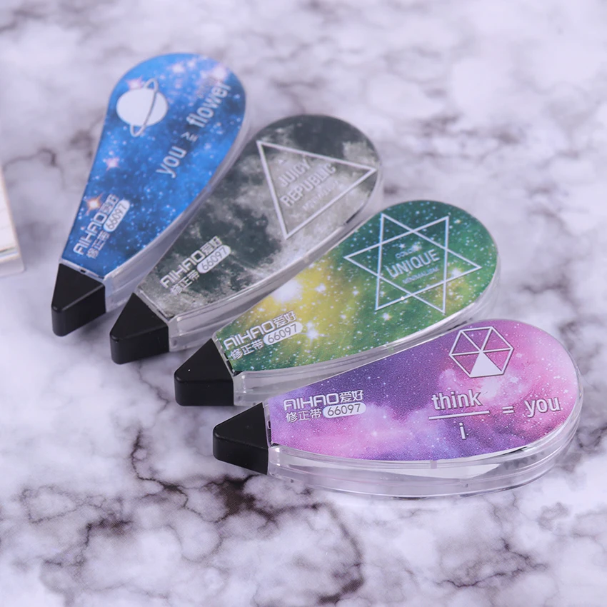 Корректирующая лента с изображением звездного неба 1 комплект школьные