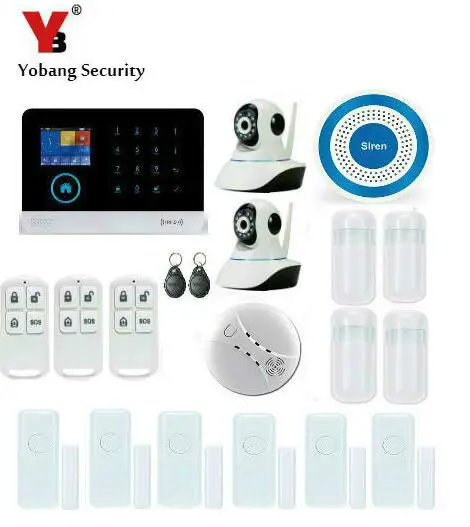 Yobang Security Smart Android + IOS APP Hause Alarmas 433 МГц беспроводная домашняя безопасность Alarmsystem IP