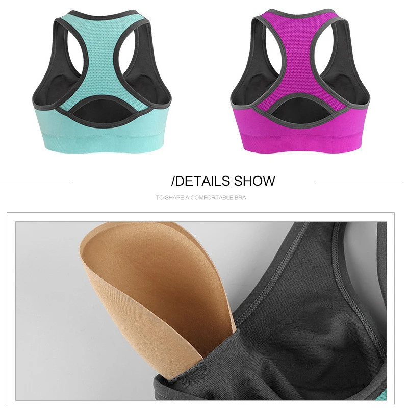 Quick Dry Спортивный Бюстгальтер Женщины Мягкий Виброустойчивые Фитнес Тонкий