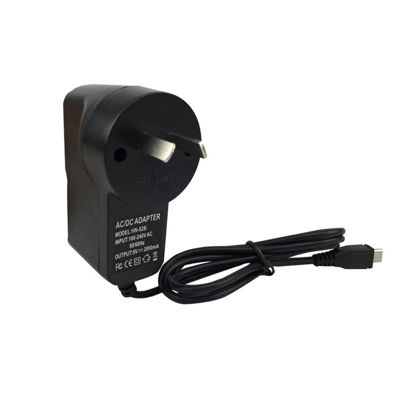 Micro 5 В 2A адаптер питания Raspberry Pi 2 Модель B источника Зарядное устройство