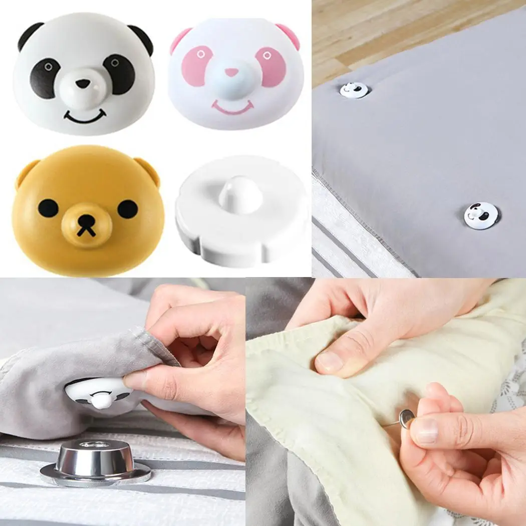 Quilt Clothes Clip Holder Magnetic Anti-Move Buckle Fixer Holder/Unlock Device Home Travel Hotel etc | Дом и сад