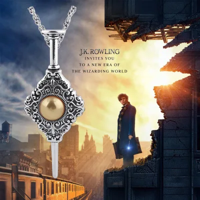 Фильм Фантастические твари и где их найти Newt Scamander металлическое ожерелье кулон