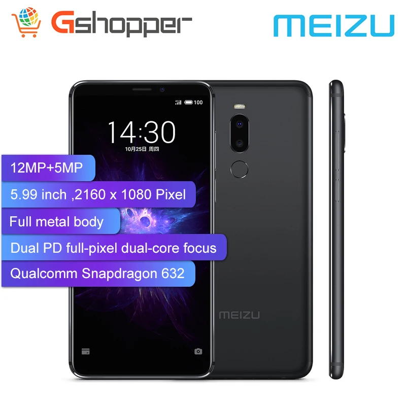 Глобальная версия Meizu Note 8 4 ГБ 64 мобильный телефон Snapdragon 632 четыре ядра Note8