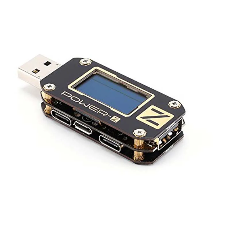 Возняк ChargerLAB POWER-Z PD тестер USB Напряжение Ток пульсации двойной Тип-C метр KM001 |