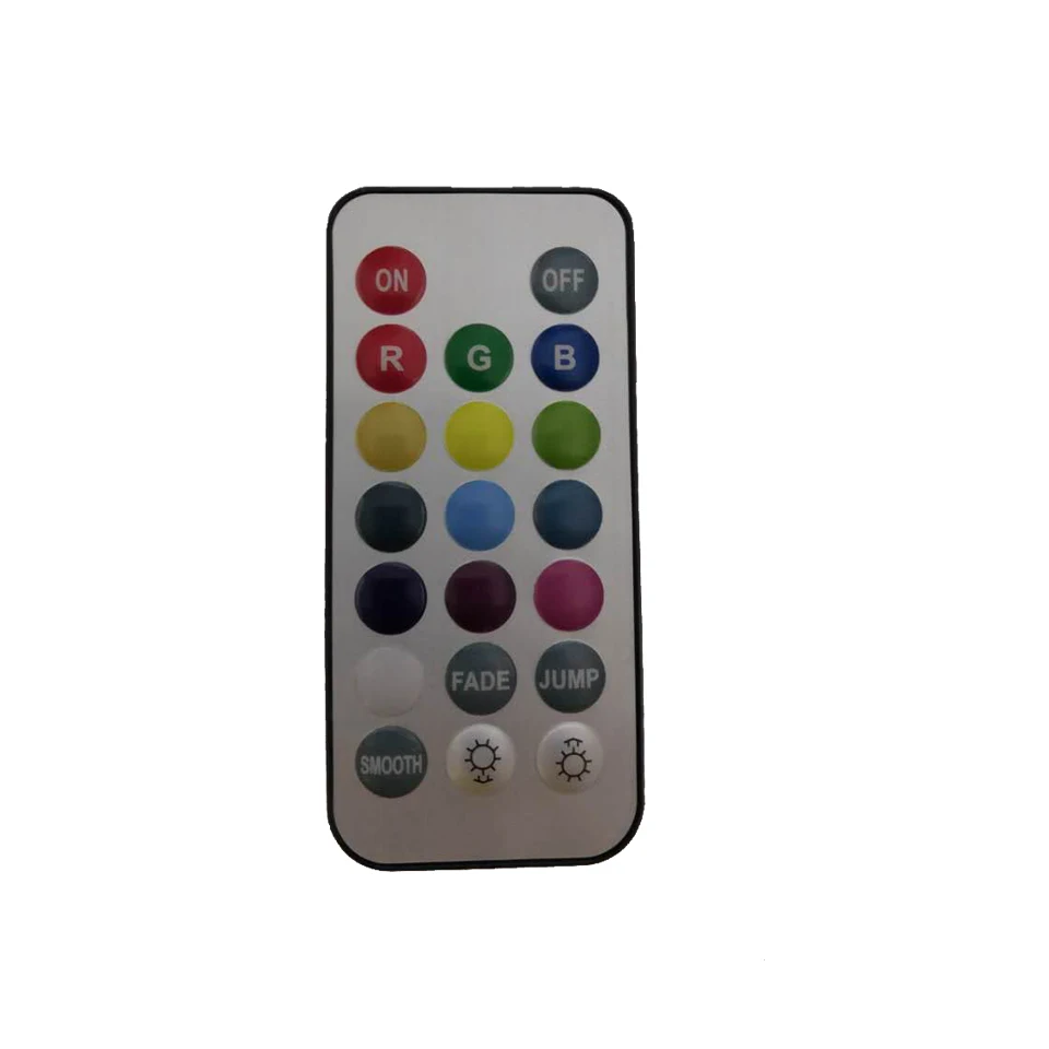 only controler Светодиодный погружной Ночной светильник, RGB подводный светильник, свадебная чайная ваза-лампа для аквариума, бассейна, вечерние, Рождественский декоративный светильник s - Испускаемый цвет: only controler